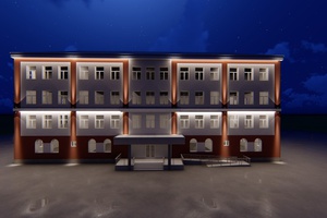 Старейшая школа Междуреченска обновится в следующем году