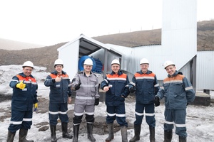 На шахте «Антоновская» Новой Горной Управляющей Компании запущена в работу новая газоотсасывающая установка российского производства