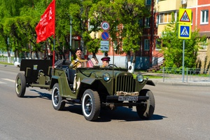 Раритет 1943-го года на улицах Междуреченска!